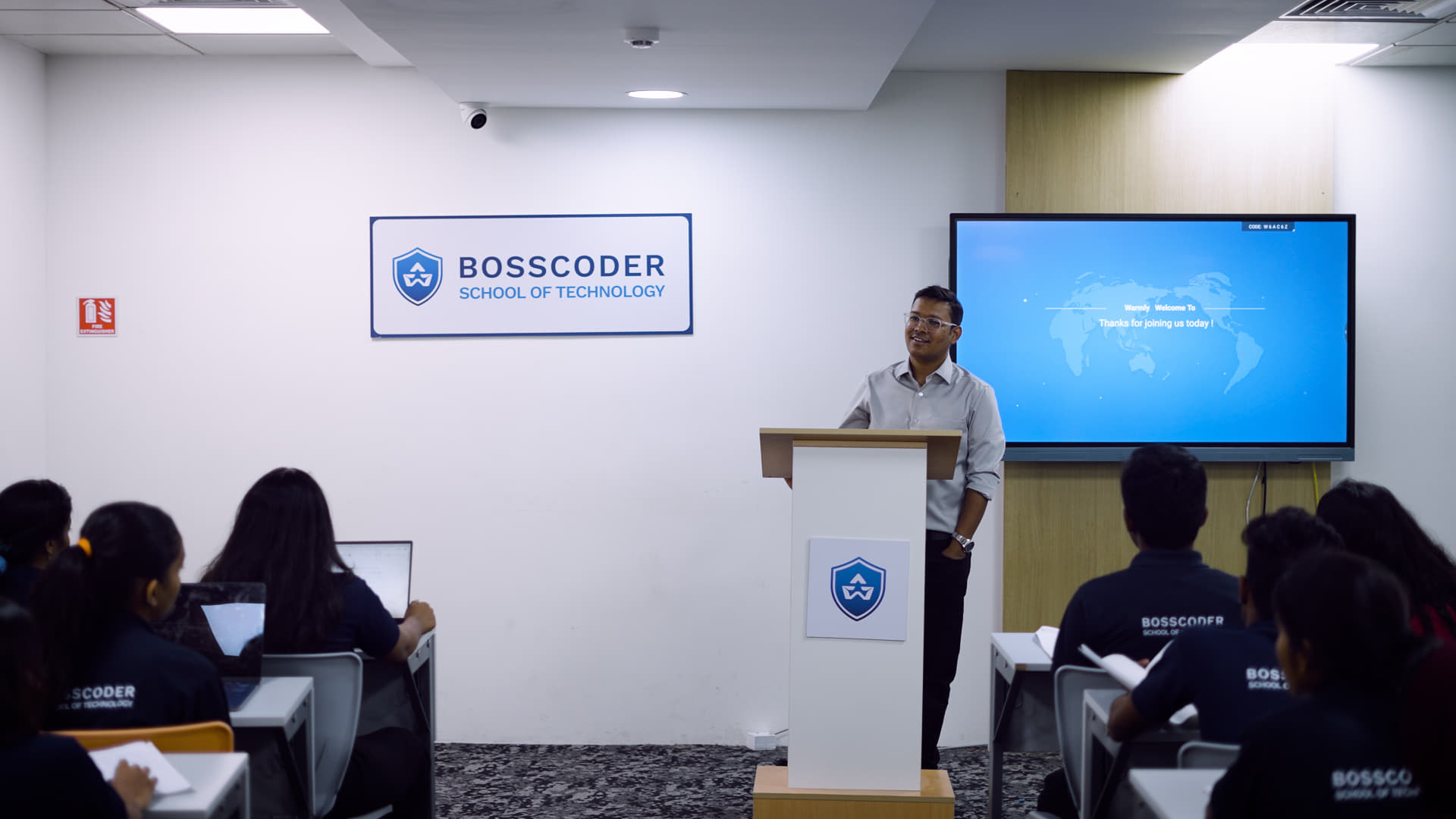 Bosscoder School of Technology Guest Lecture photo 1